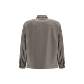 Brioni Gray Wool Coat